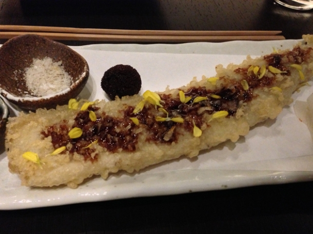 anago tempura at wabi