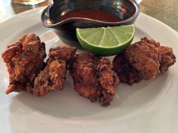 fried chicken at rawduck