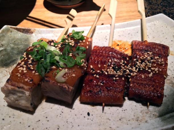 eel and porky belly dozo