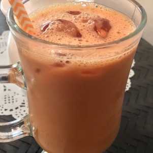cold teh tarik at Normah's Cafe Bayswater