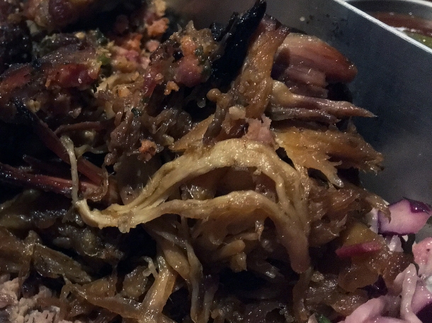 illustrative photo of the pulled pork at Prairie Fire