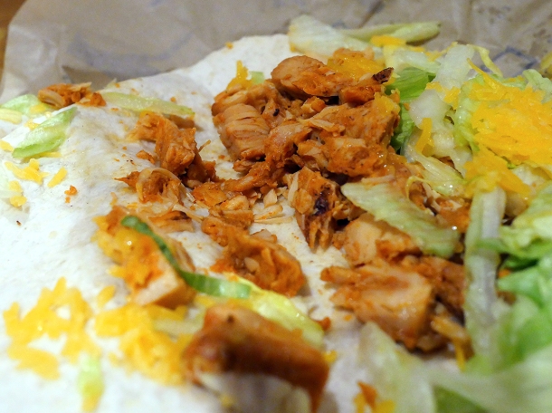 illustrative photo of the soft taco from Taco Bell Woolwich