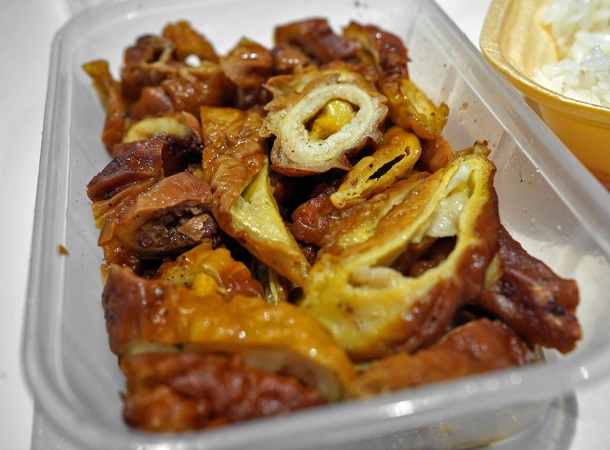 illustrative photo of the roasted tripe from Rincon Costeno
